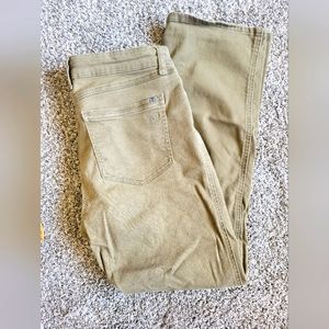 Kuhl Kontour Straight Leg Pants, Olive Green, Size 8 Short Length (30" inseam)